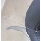 Fekete műbőr szék