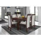 RODOS 7 asztal és szék készlet, Sötét dió