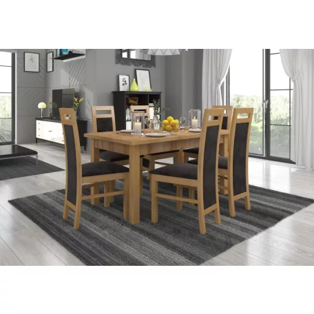 RODOS 14 asztal és szék készlet, Kézműves arany