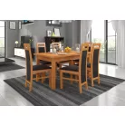 RODOS 14 asztal és szék készlet, üvegfűzfa