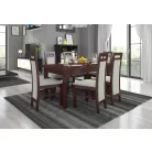 RODOS 14 asztal és szék készlet, Sötét dió