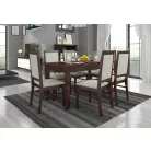 RODOS 25 asztal és szék készlet, Sötét dió