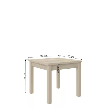 RODOS 38 asztal, Sötét dió