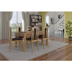 RODOS 52 asztal és szék készlet, Kézműves arany