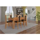 RODOS 52 asztal és szék készlet, üvegfűzfa