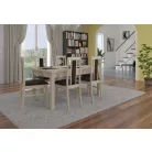 RODOS 52 asztal és szék készlet, Sonoma