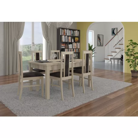 RODOS 52 asztal és szék készlet, Sonoma