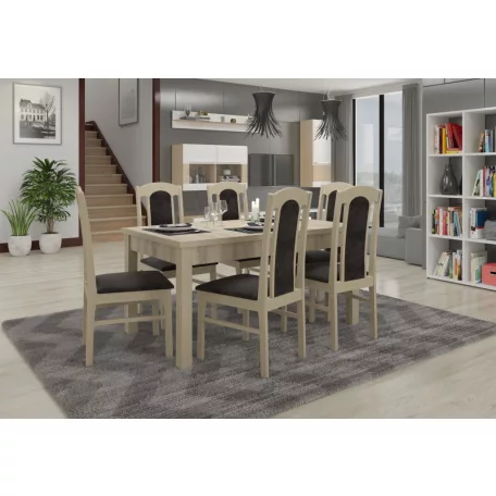 RODOS 53 asztal és szék készlet, Sonoma