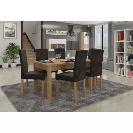 RODOS 56 asztal és szék készlet, Kézműves arany