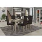 RODOS 56 asztal és szék készlet, Sonoma