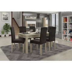 RODOS 56 asztal és szék készlet, Sonoma