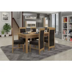 RODOS 57 asztal és szék készlet, Kézműves arany