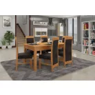 RODOS 57 asztal és szék készlet, üvegfűzfa