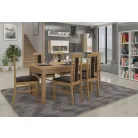 RODOS 59 asztal és szék készlet, Kézműves arany