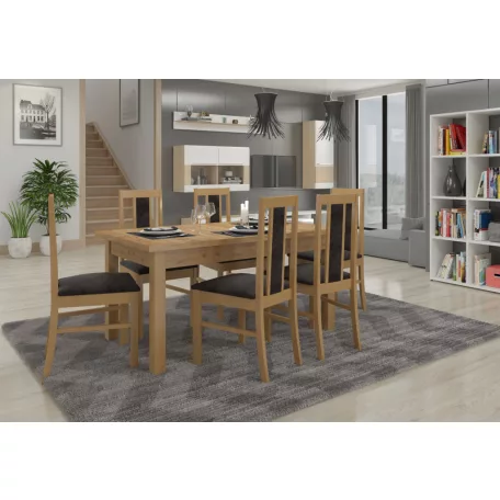 RODOS 59 asztal és szék készlet, Kézműves arany