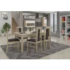 RODOS 59 asztal és szék készlet, Sonoma