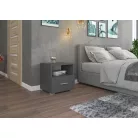 Éjjeliszekrény fiókkal EMI, Szürke