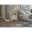 Éjjeliszekrény fiókkal LOGAN, Sonoma