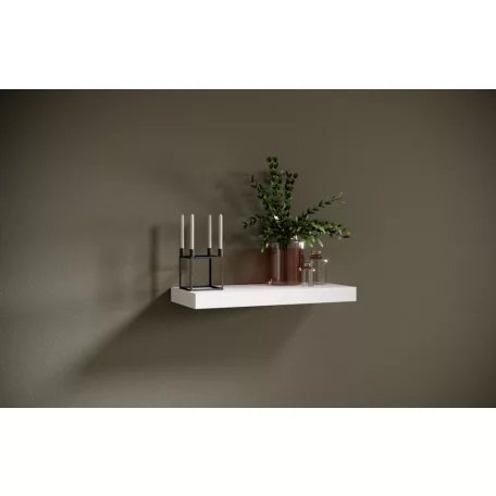 ANDREA függő polc 60x26, Fehér