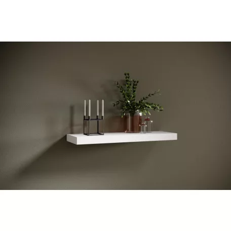 ANDREA függő polc 80x26, Fehér