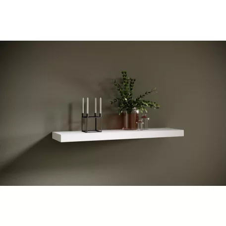 ANDREA függő polc 100x26, Fehér