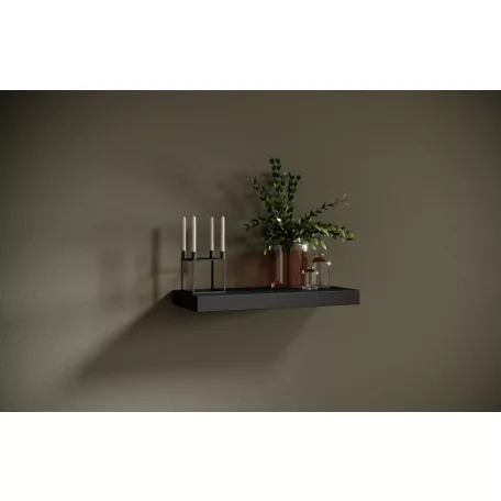 ANDREA függő polc 60x26, Fekete