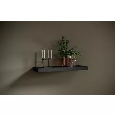 ANDREA függő polc 80x26, Fekete