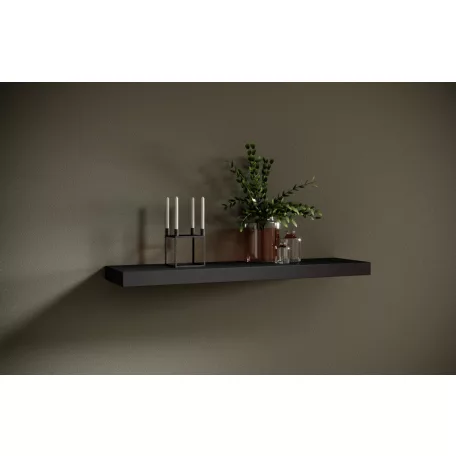 ANDREA függő polc 100x26, Fekete