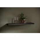 ANDREA függő polc 120x26, Fekete