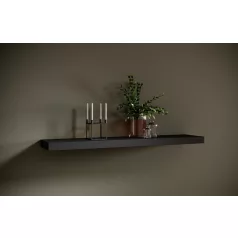ANDREA függő polc 120x26, Fekete