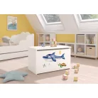 DARIA játéktároló láda, Fehér, Sea Animals