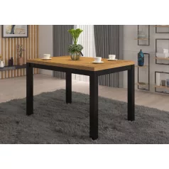 OLAF 2 kávés asztal 120x80, Artisan, Fekete matt