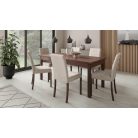 Asztal és székek garnitúra RODOS 81, Sötét dió