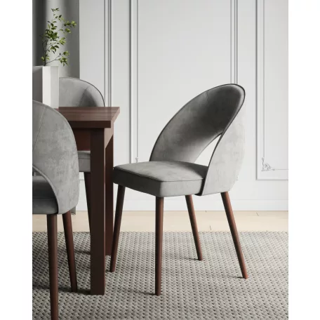 Szék RODOS 82, Sötét dió