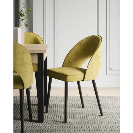 Szék RODOS 82, Fekete