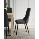 Kárpitozott szék RODOS 83, Fekete