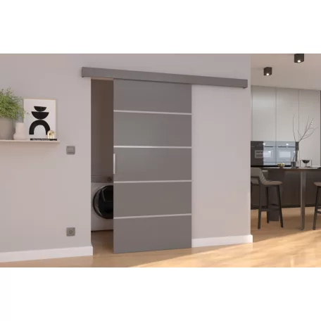 Fali tolóajtó BIELLA 86, Szürke