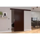 Fali tolóajtó PIXI 106, Wenge