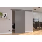 Fali tolóajtó PIXI 106, Szürke