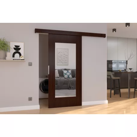 Fali tolóajtó NELA 106, Wenge