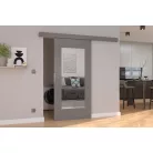 Fali tolóajtó NELA 76, Szürke