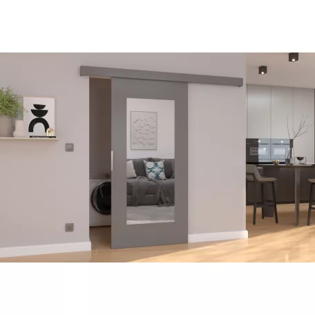 Fali tolóajtó NELA 76, Szürke