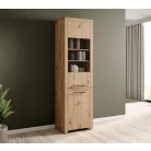 Magas JANEZ vitrin, Artisan, Fekete