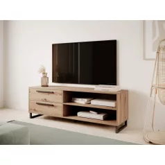 TV szekrény ARIA, Artisan, Fekete