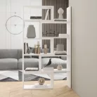 Polc KARMELO, Fehér, Fehér