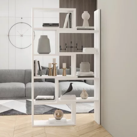 Polc KARMELO, Fehér, Fehér