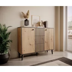 Komód FADI, Artisan, Fekete