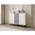 Komód IKA, Fehér, Fekete