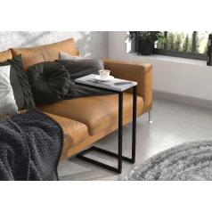 SPARK segédasztal, Fekete, Beton