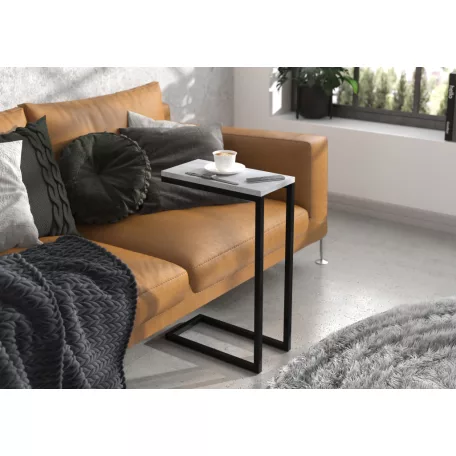 SPARK segédasztal, Fekete, Beton